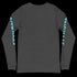 Men's Graffiti Long Sleeve Tee Turquoise Scriptkonz | Hip-Hop Streetwear Tee