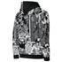 Women’s Graffiti AOP Hoodie – B&W Comic Stykonz 1 | Hip - Hop Streetwear Hoodie - Stykonz Graffiti Streetwear