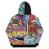 Women’s Graffiti AOP Hoodie – Comic Stykonz 1 | Hip - Hop Streetwear Hoodie - Stykonz Graffiti Streetwear