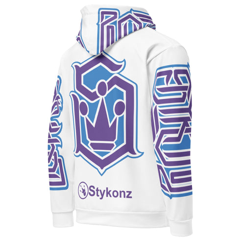 Women’s Graffiti AOP Hoodie – Stykonz BP Style - Master Tag | Hip - Hop Streetwear Hoodie - Stykonz Graffiti Streetwear
