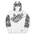 Women’s Graffiti AOP Hoodie – Stykonz BW Style - Master Tag | Hip - Hop Streetwear Hoodie - Stykonz Graffiti Streetwear