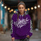 Women’s Graffiti AOP Hoodie – Stykonz Purple Style Master Tag | Hip - Hop Streetwear Hoodie - Stykonz Graffiti Streetwear