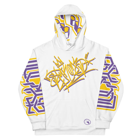 Women’s Graffiti AOP Hoodie – Stykonz PY Style Master Tag | Hip - Hop Streetwear Hoodie - Stykonz Graffiti Streetwear