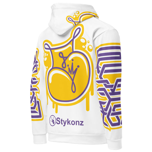 Women’s Graffiti AOP Hoodie – Stykonz PY Style Master Tag | Hip - Hop Streetwear Hoodie - Stykonz Graffiti Streetwear