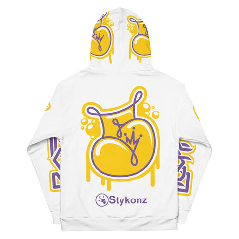 Women’s Graffiti AOP Hoodie – Stykonz PY Style Master Tag | Hip - Hop Streetwear Hoodie - Stykonz Graffiti Streetwear