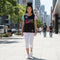 Women's Graffiti Athletic T-shirt feat Black Candy - Stykonz Graffiti Streetwear