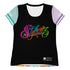 Women's Graffiti Athletic T-shirt feat Black Candy - Stykonz Graffiti Streetwear