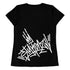 Women's Graffiti Athletic T-shirt feat Black Style Master Tag - Stykonz Graffiti Streetwear