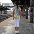 Women's Graffiti Athletic T-shirt feat Candy - Stykonz Graffiti Streetwear
