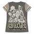Women's Graffiti Athletic T-shirt feat Chromium - Stykonz Graffiti Streetwear