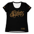 Women's Graffiti Athletic T-shirt feat Gold Scriptkonz - Stykonz Graffiti Streetwear
