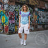 Women's Graffiti Athletic T-shirt feat Ice - Block - Stykonz Graffiti Streetwear