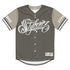 Women’s Graffiti Baseball Jersey – Chromium | Hip - Hop Streetwear Jersey - Stykonz Graffiti Streetwear