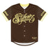 Women’s Graffiti Baseball Jersey – Sundown | Hip - Hop Streetwear Jersey - Stykonz Graffiti Streetwear