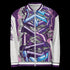Women’s Graffiti Bomber Jacket – Stykonz Purple Wildstyle | Hip - Hop Streetwear Jacket - Stykonz Graffiti Streetwear