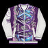 Women’s Graffiti Bomber Jacket – Stykonz Purple Wildstyle | Hip - Hop Streetwear Jacket - Stykonz Graffiti Streetwear