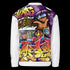 Women’s Graffiti Bomber Jacket – White The Train Master NY Wildstyle | Hip - Hop Streetwear Jacket - Stykonz Graffiti Streetwear