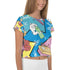 Women's Graffiti Crop Tee 90's Elements Throw Ups and Tags - Stykonz Graffiti Streetwear