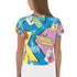 Women's Graffiti Crop Tee 90's Elements Throw Ups and Tags - Stykonz Graffiti Streetwear