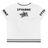 Women's Graffiti Crop Tee B&W Stykonz Crown Central - Stykonz Graffiti Streetwear