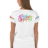 Women's Graffiti Crop Tee Scriptkonz Candy Block - Stykonz Graffiti Streetwear