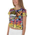 Women's Graffiti Crop Tee The Train Master NY Wildstyle - Stykonz Graffiti Streetwear
