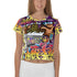 Women's Graffiti Crop Tee The Train Master NY Wildstyle - Stykonz Graffiti Streetwear
