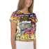 Women's Graffiti Crop Tee The Train Master NY Wildstyle - Stykonz Graffiti Streetwear
