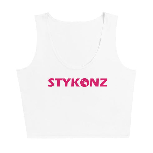 Women's Graffiti Crop Top feat Hot Pink Stykonz - Stykonz Graffiti Streetwear
