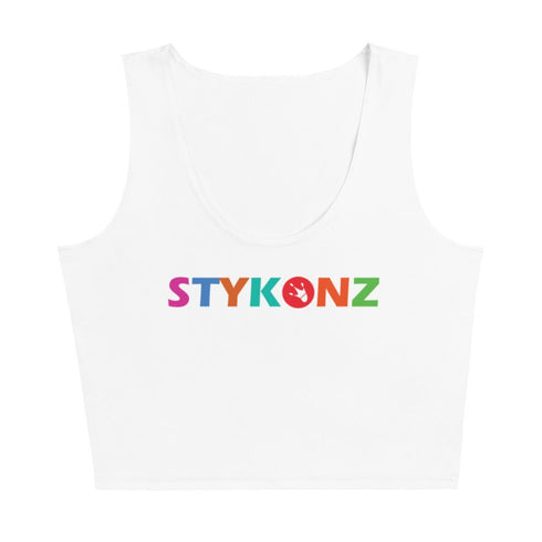 Women's Graffiti Crop Top feat Stykonz Candy - Stykonz Graffiti Streetwear