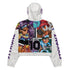 Women’s Graffiti Cropped Windbreaker - Comic Stykonz 1 | Stykonz Hip - Hop Streetwear Jacket - Stykonz Graffiti Streetwear