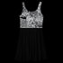Women's Graffiti Dress Black B&W Comic Stykonz 1 - Stykonz Graffiti Streetwear