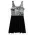 Women's Graffiti Dress Black B&W Comic Stykonz 1 - Stykonz Graffiti Streetwear