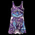Women's Graffiti Dress Stykonz Purple Wildstyle - Stykonz Graffiti Streetwear