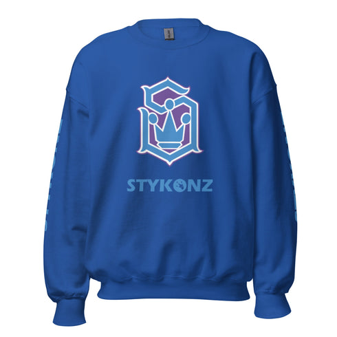 Women's Graffiti Fleece Sweatshirt – BP S - Kingz Crown Calli - Graff | Hip - Hop Streetwear Sweatshirt - Stykonz Graffiti Streetwear