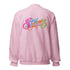 Women’s Graffiti Fleece Sweatshirt – Candy Scriptkonz | Hip - Hop Streetwear Sweatshirt - Stykonz Graffiti Streetwear
