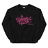 Women’s Graffiti Fleece Sweatshirt – Stykonz Pink G - Tag | Hip - Hop Streetwear Sweatshirt - Stykonz Graffiti Streetwear