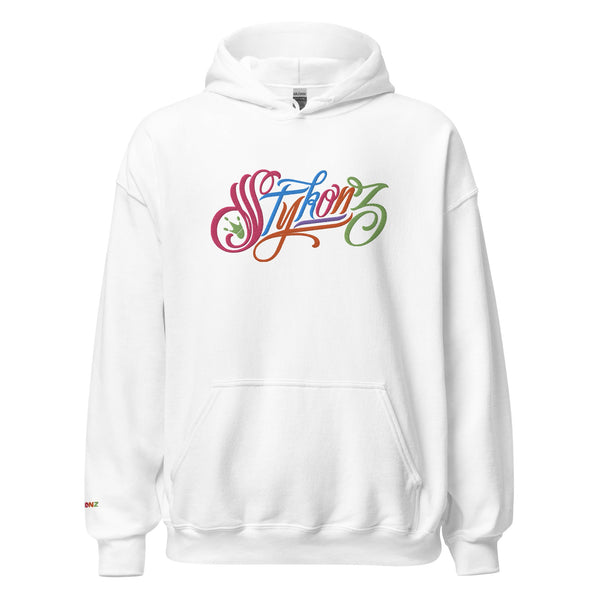 Women’s Graffiti Hoodie – XL Embroidered Candy Scriptkonz | Hip - Hop Streetwear Hoodie - Stykonz Graffiti Streetwear