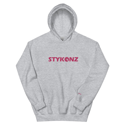 Women’s Graffiti Hoodie – XL Embroidered Pinkz Stykonz | Hip - Hop Streetwear Hoodie - Stykonz Graffiti Streetwear