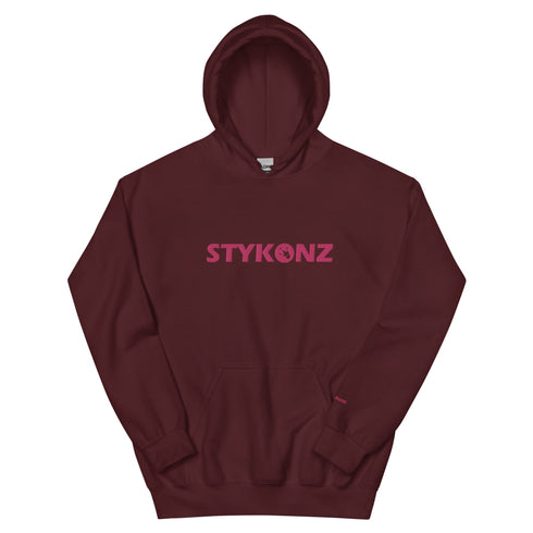 Women’s Graffiti Hoodie – XL Embroidered Pinkz Stykonz | Hip - Hop Streetwear Hoodie - Stykonz Graffiti Streetwear
