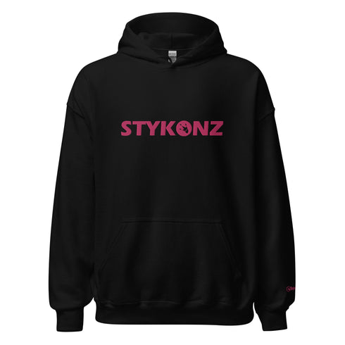 Women’s Graffiti Hoodie – XL Embroidered Pinkz Stykonz | Hip - Hop Streetwear Hoodie - Stykonz Graffiti Streetwear