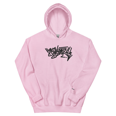 Women’s Graffiti Hoodie – XL Embroidered Stykonz feat Black City Tagz | Hip - Hop Streetwear Hoodie - Stykonz Graffiti Streetwear