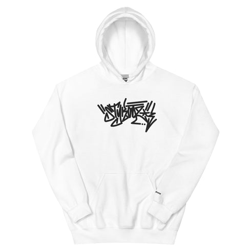 Women’s Graffiti Hoodie – XL Embroidered Stykonz feat Black City Tagz | Hip - Hop Streetwear Hoodie - Stykonz Graffiti Streetwear