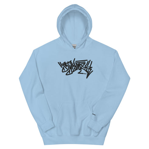 Women’s Graffiti Hoodie – XL Embroidered Stykonz feat Black City Tagz | Hip - Hop Streetwear Hoodie - Stykonz Graffiti Streetwear