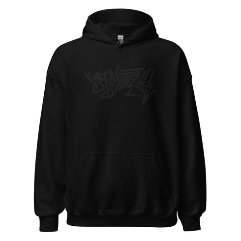 Women’s Graffiti Hoodie – XL Embroidered Stykonz feat Black City Tagz | Hip - Hop Streetwear Hoodie - Stykonz Graffiti Streetwear