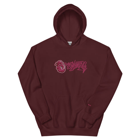 Women’s Graffiti Hoodie – XL Embroidered Stykonz feat S - Kingz Tagz | Hip - Hop Streetwear Hoodie - Stykonz Graffiti Streetwear