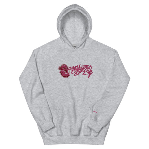 Women’s Graffiti Hoodie – XL Embroidered Stykonz feat S - Kingz Tagz | Hip - Hop Streetwear Hoodie - Stykonz Graffiti Streetwear