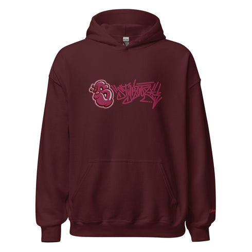 Women’s Graffiti Hoodie – XL Embroidered Stykonz feat S - Kingz Tagz | Hip - Hop Streetwear Hoodie - Stykonz Graffiti Streetwear