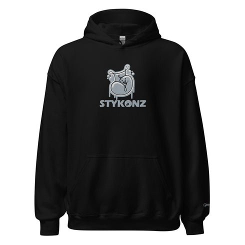 Women’s Graffiti Hoodie – XL Embroidered Stykonz feat S - Throw Up | Hip - Hop Streetwear Hoodie - Stykonz Graffiti Streetwear