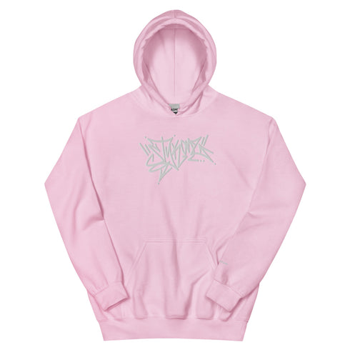 Women’s Graffiti Hoodie – XL Embroidered Stykonz feat White Wall Tagz | Hip - Hop Streetwear Hoodie - Stykonz Graffiti Streetwear